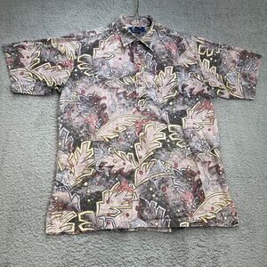 Ono Hawaiian Shirt Mens Large Liberty House Aloha Button Up Short Sleeve